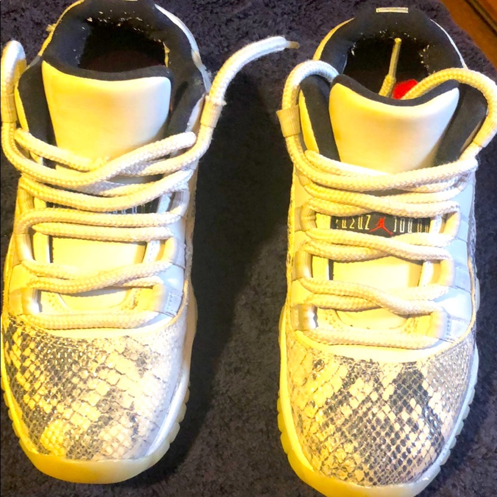 Jordan 11 Snake Skin Grey